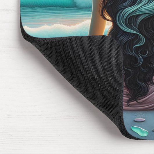 Harmonie Meditatie op het strand Muismat (Hoek)