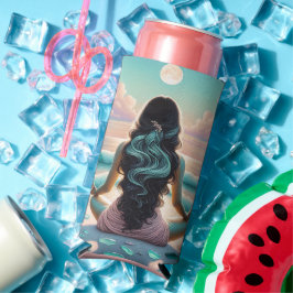 Harmonie Meditatie op het strand Seltzer Blikjeskoeler