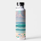 Harmonie Meditatie op het strand Waterfles (Rechts)