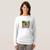 harmonie met hoge hakken t-shirt (Voorkant volledig)