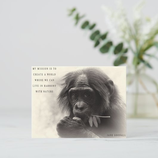 Harmonie met Natuur Briefkaart (Staand voorkant)