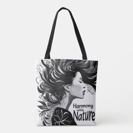 Harmonie met Natuur Tote Bag (Achterkant)