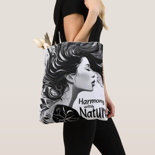 Harmonie met Natuur Tote Bag (Dichtbij)