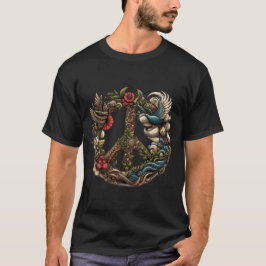 Harmonie onthuld: de ॐ Vredesmandala T-shirt