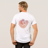 Harmonie onthuld: de ॐ Vredesmandala Tri-Blend Shirt (Achterkant volledig)