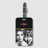 Harmonie Ontwricht Bagagelabel (Voorkant (verticaal))