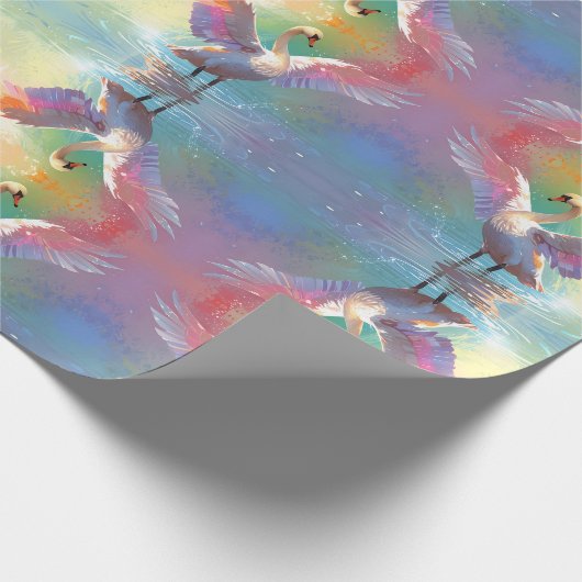 Harmonie op het water cadeaupapier (Hoek)