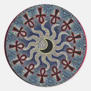 harmonie ronde sticker