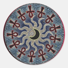 harmonie ronde sticker