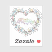 Harmonie Schattige Chibi Vogels Sticker (Vel)