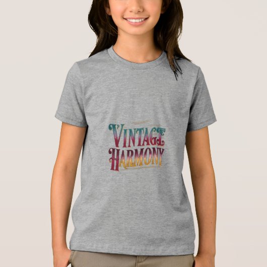  harmonie Tri-Blend shirt (Voorkant)