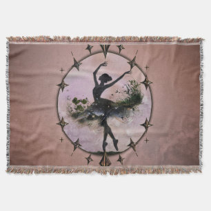 Harmonie van Beweging De ballerina in het sterrenl Deken
