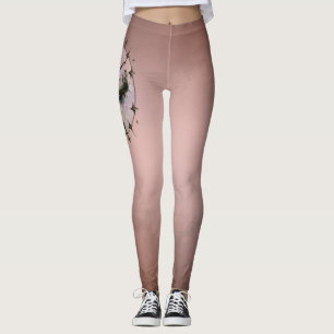 Harmonie van Beweging De ballerina in het sterrenl Leggings