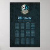 Harmonie van de elementen, de vrouw met de leeuw. poster (Voorkant)