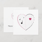 Harmonie van de Liefde Feestdagenkaart (Voorkant / Achterkant)