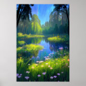 Harmonie van de moerassige grond poster (Voorkant)