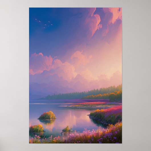 Harmonie van elementen poster (Voorkant)