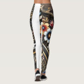 Harmonie van erfgoed en moderniteit leggings (Achterkant)