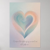 Harmonie van het hart poster (Voorkant)