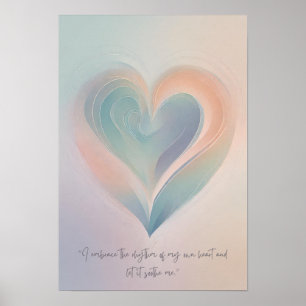 Harmonie van het hart poster