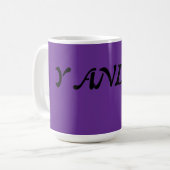 Harmonie van letters koffiemok (Voorkant links)