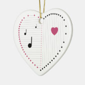 Harmonie van Liefde Keramisch Ornament (Links)