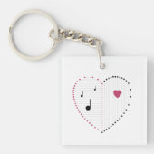 Harmonie van Liefde Sleutelhanger (Voorkant)