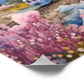 Harmonie van Natuur en snelheid, Mount Fuji #2 Poster (Hoek)