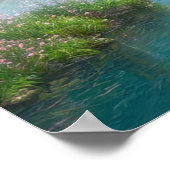 Harmonie van Natuur, Spinglandschap Poster (Hoek)