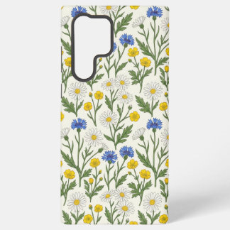 Harmonie van wilde bloemenweide – Madeliefje & Kor Samsung Galaxy Hoesje
