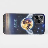 Harmonie vernieuwd: aardse beschermer 2024 iPhone hoesje (Achterkant horizontaal)