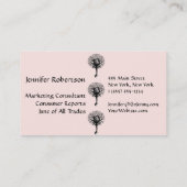 Harmonie, vrede en evenwicht in de Yoga-boom Visitekaartje (Achterkant)