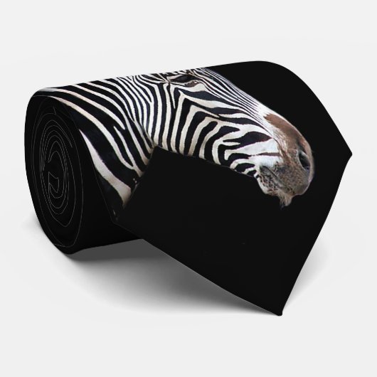 HARMONIE - Zebra Stropdas (Opgerold)