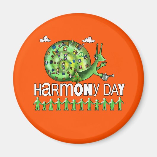 harmoniedag magneet (Voorkant)