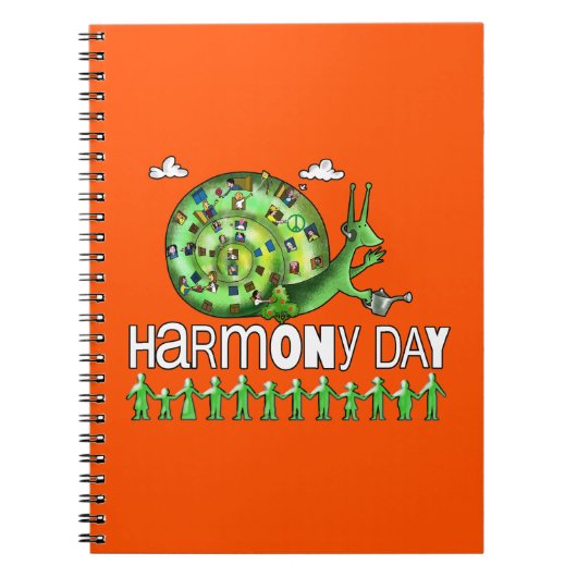 harmoniedag notitieboek (Voorkant)