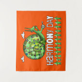 harmoniedag wandkleed (Voorkant)