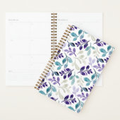 Harmonieus aquarel bladeren ontwerp planner (Display)
