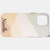 Harmonieuze aardkleuren Case-Mate iPhone case (Achterkant (horizontaal))