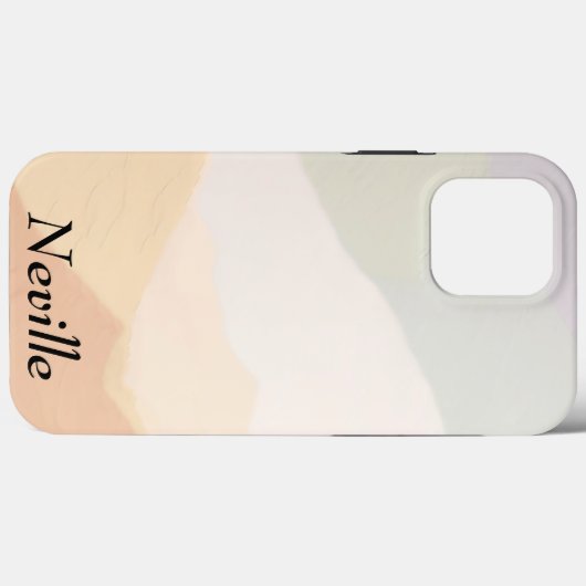 Harmonieuze aardkleuren Case-Mate iPhone case (Achterkant (horizontaal))