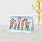 HARMONIEUZE BEWEGING, JAPANSE GEISHA KAART (Gele Bloem)