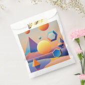 Harmonieuze combinatie van texturen, verlopen bedankzakje (Gezegeld)