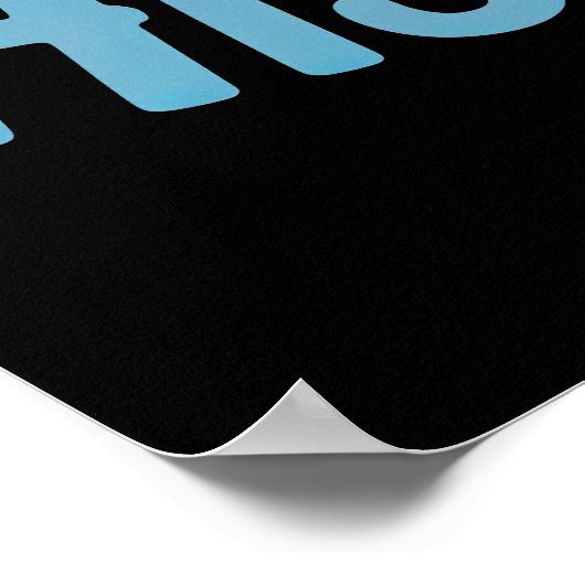 Harmonieuze Feline Vibe Poster (Hoek)