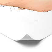 Harmonieuze grizzly beer Happy Family Painting Zoo Poster (Hoek)