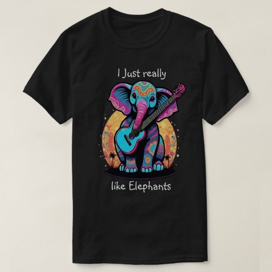 Harmonieuze Jumbo Jam Ik hou gewoon heel erg van o T-shirt (Design voorkant)