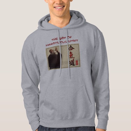harmonieuze mannen komijn hoodie (Voorkant)