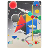 Harmonieuze mix van texturen, gradiënten klembord (Achterkant)