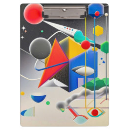 Harmonieuze mix van texturen, gradiënten klembord