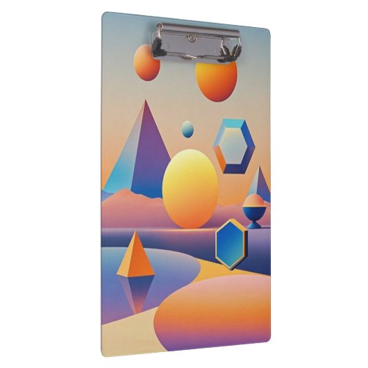 Harmonieuze mix van texturen, gradiënten klembord (Rechts)