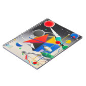 Harmonieuze mix van texturen, gradiënten notitieboek (Linkerzijde)