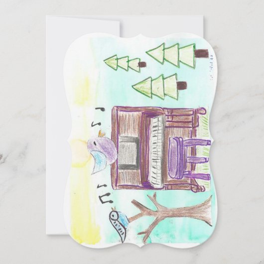 harmonieuze muziek kaart (Voorkant)